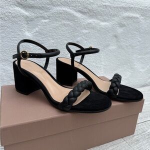 Gianvito Rossi Cruz 60 suede sandals